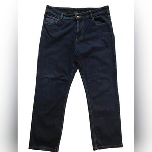 COLUMBIA Men's Dark Blue Straight-Leg Jeans